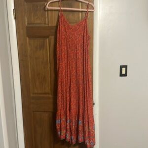 Natural Life Floral Wide Leg Romper - Size Medium